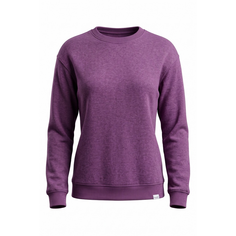 Orvis Classic Collection Purple Modal Blend Crewneck Sweatshirt Womens Large